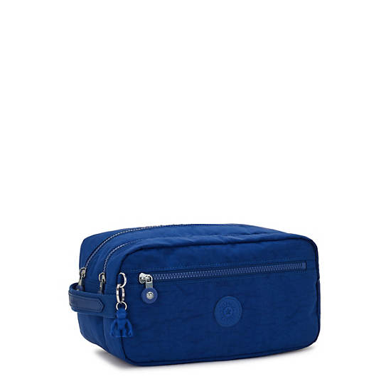 Agot Toiletry Bag, Deep Sky Blue, large Agot Toiletry Bag, Deep Sky Blue, large
