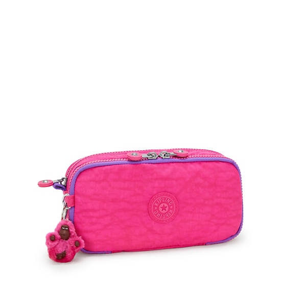 Chap Pencil Case, Azalea Pink, large