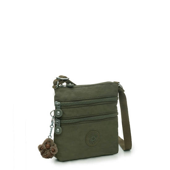 Alvar Extra Small Mini Bag, Jaded Green Tonal Zipper, large