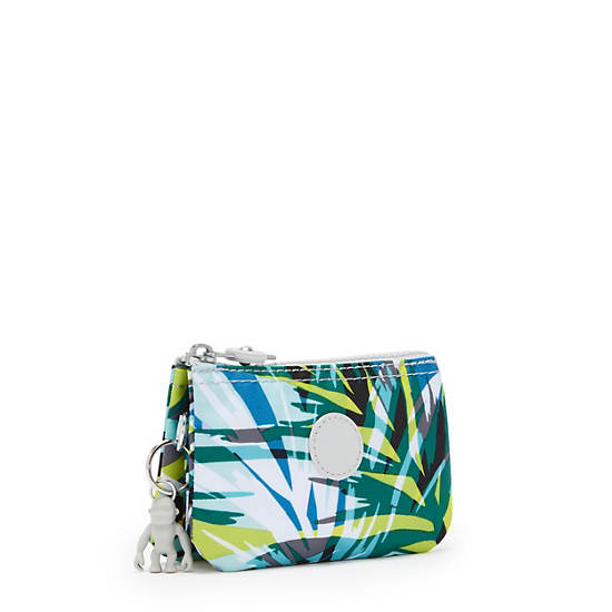 Creativity Small Printed Pouch, Bright Palm, large