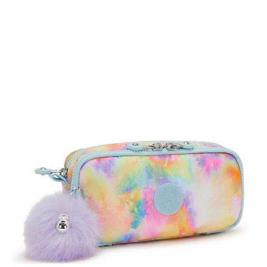 Chap Printed Pencil Case, Bubble Slick, large