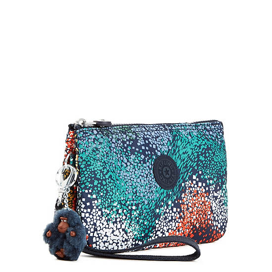 Creativity Extra Large Printed Wristlet, Watercolor River, large