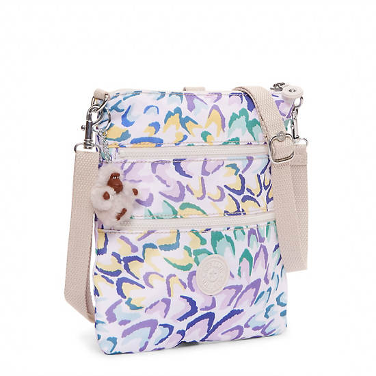 Rizzi Printed Convertible Mini Bag, Glossy Lilac, large
