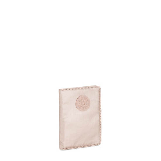 Passport Metallic Case Holder, Quartz Metallic, large
