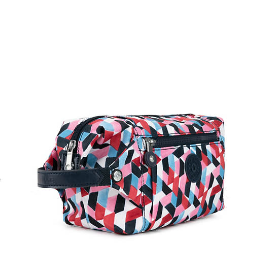 Aiden Printed Toiletry Bag, Forever Tiles, large