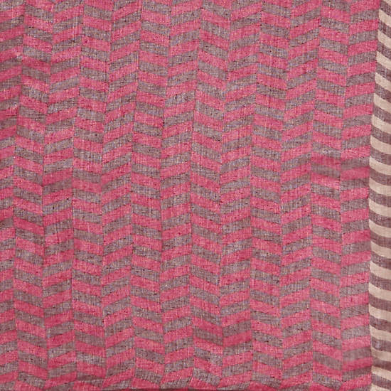 Patterned Scarf, Poppy Geo, large Patterned Scarf, Poppy Geo, large
