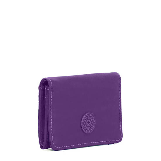 Clea Snap Wallet, Pale Pinky, large