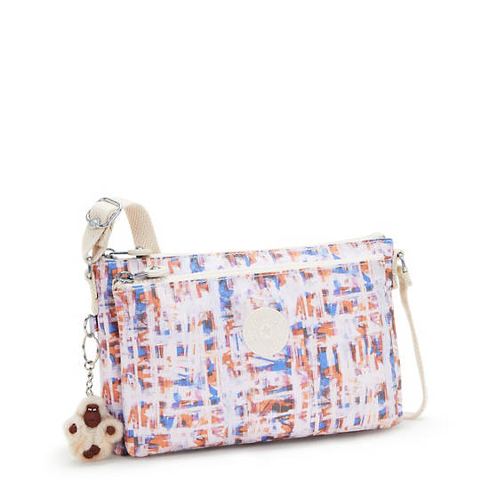 Mikaela Printed Crossbody Bag, Busy Sketch, large