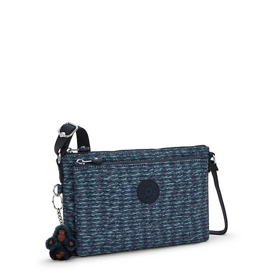 Mikaela Printed Crossbody Bag, Midnight Threads, large