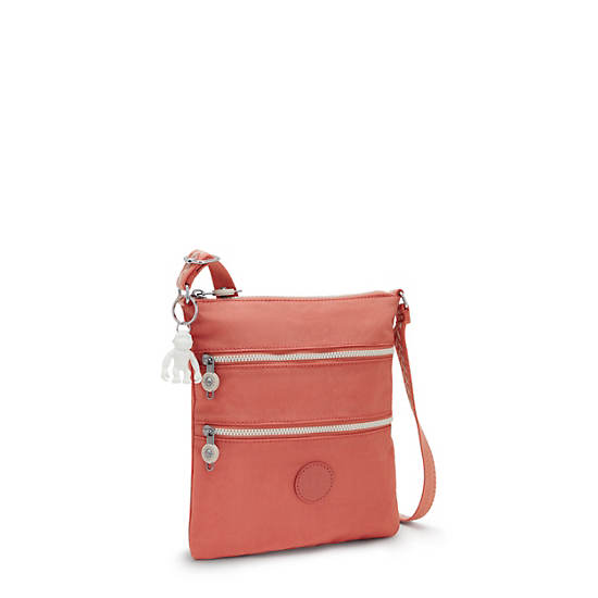Keiko Crossbody Mini Bag, Pink Mermaid Embossed, large Keiko Crossbody Mini Bag, Pink Mermaid Embossed, large