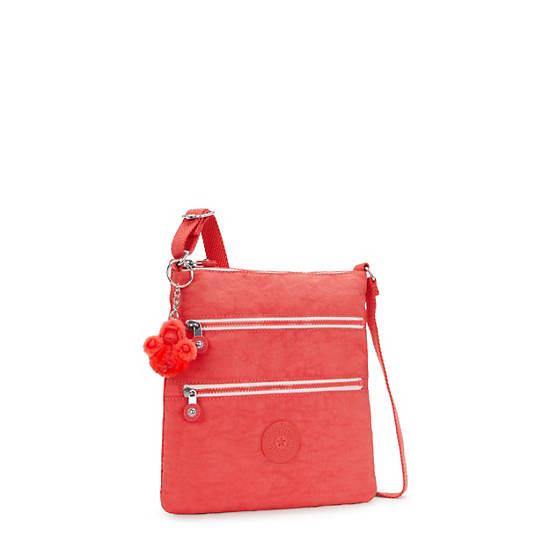 Keiko Crossbody Mini Bag, Almost Coral, large