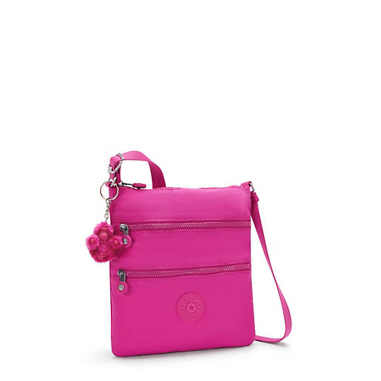 Keiko Crossbody Mini Bag, Glowing Fuchsia, large