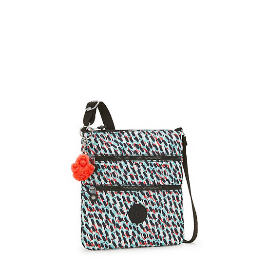 Keiko Printed Crossbody Mini Bag, Abstract Print, large