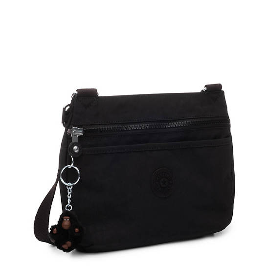 Emmylou Crossbody Bag, Black Tonal, large