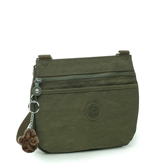 Emmylou Crossbody Bag, Jaded Green Tonal Zipper, large