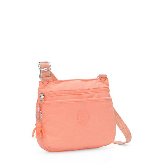 Emmylou Crossbody Bag, Peachy Coral, large