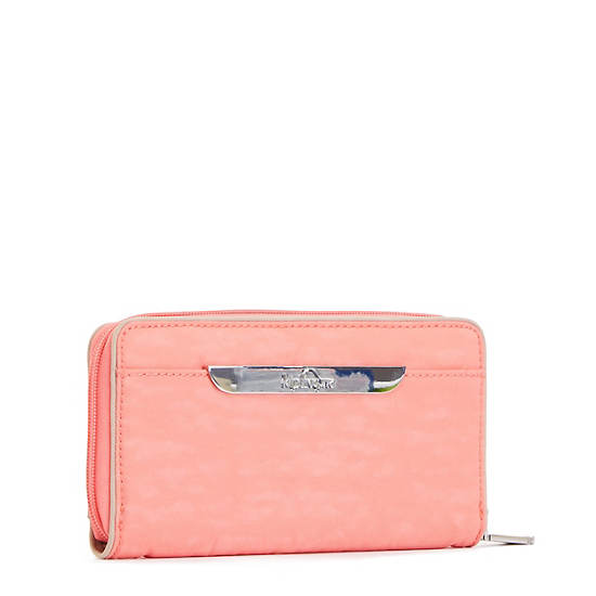 Pandora Continental Zip Wallet, Merlot Pink, large