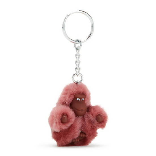 Sven Extra Small Monkey Keychain, Sweet Pink, large