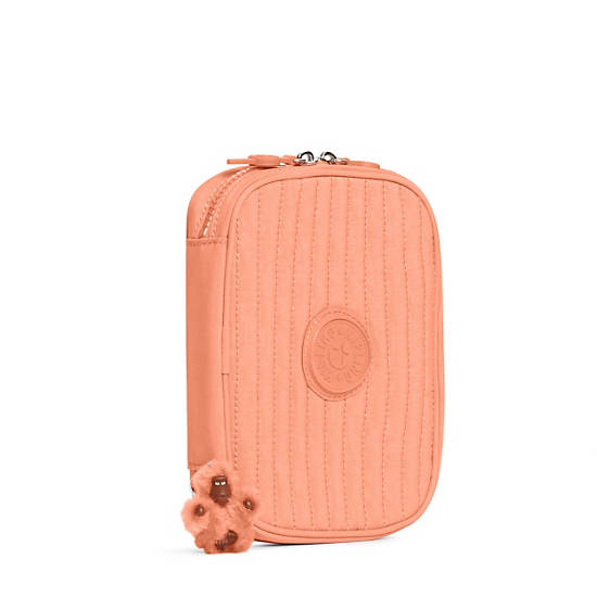 Nolan Pencil Case, Peachy Pink, large