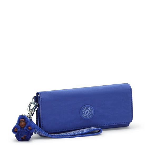 Rubi Large Wristlet Wallet, Navy Mist WB, large