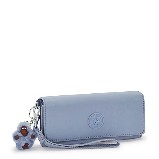 Rubi Large Wristlet Wallet, Blue Slate, large