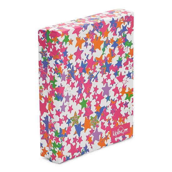 Printed  Boxed Notebook, Kaleidoscope Block, large