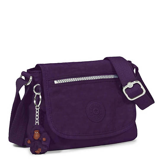 Sabian Crossbody Mini Bag, Deep Purple, large