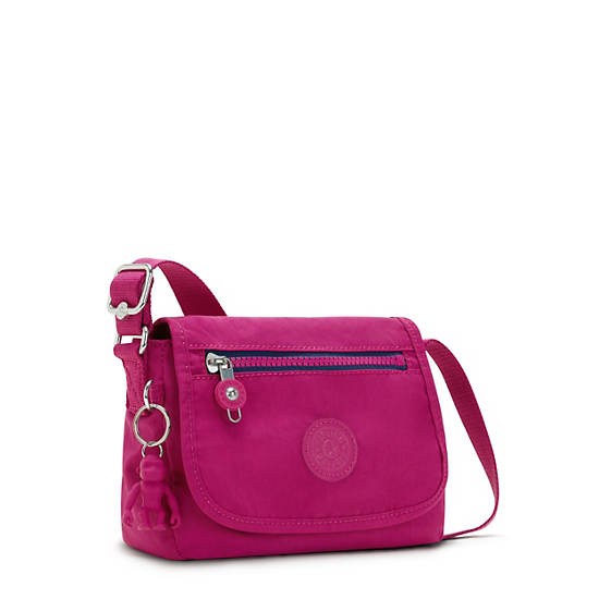 Sabian Crossbody Mini Bag, Pink Fuchsia, large