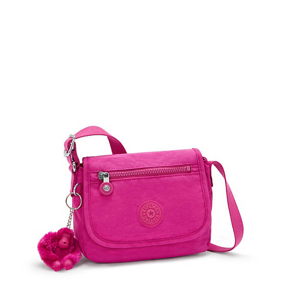 Sabian Crossbody Mini Bag, Glowing Fuchsia, large