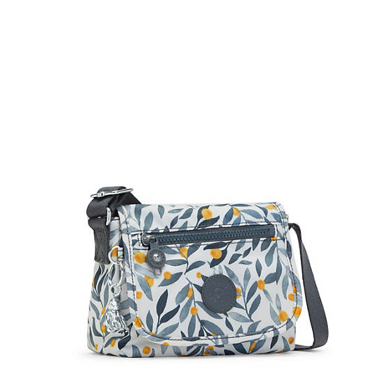 Sabian Printed Crossbody Mini Bag, Shell Grey, large