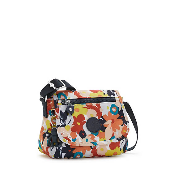Sabian Printed Crossbody Mini Bag, Bold Floral, large