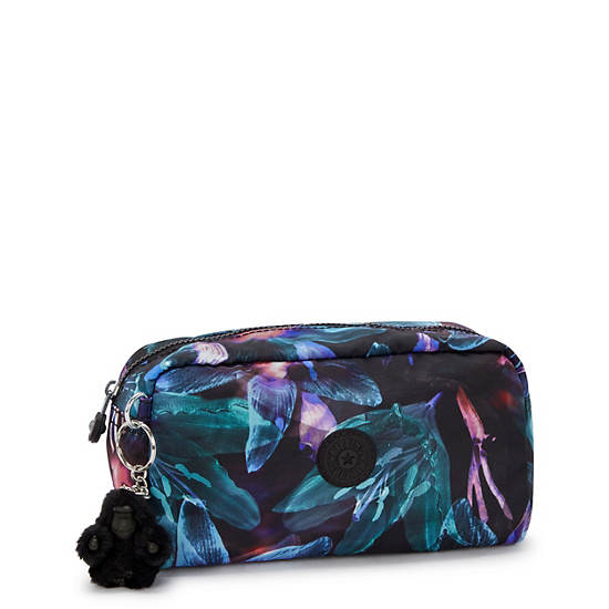 Gleam Printed Pouch, Spectral Orchid, large