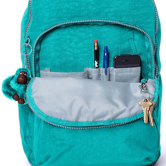 Seoul Large Laptop Backpack, Soft Dot Blue, large