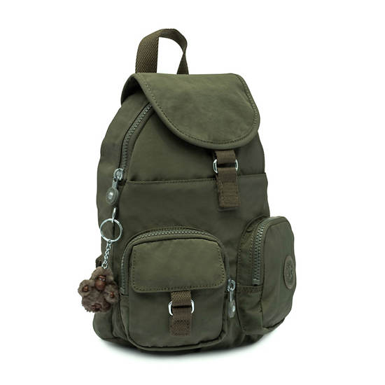 Lovebug Small Backpack, Jaded Green Tonal Zipper, large