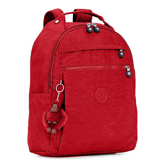 Micah Large 15" Laptop Backpack, Beet Red, large
