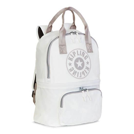 Declan Gym Tote Backpack, Alabaster Classic, large