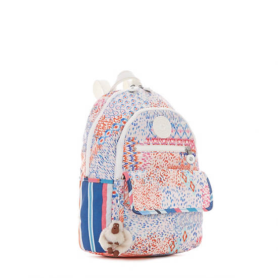 Tyler Small Printed Backpack, Candy metal Fun, large