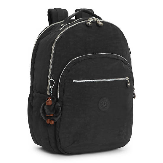 Seoul Extra Large 15" Laptop Backpack, Black, large