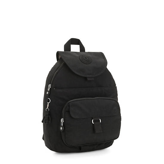Queenie Small Backpack, Black Noir, large