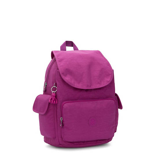 City Pack Backpack, Grey Lilac Block, large