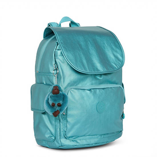 City Pack Metallic Backpack, Festive Geos, large