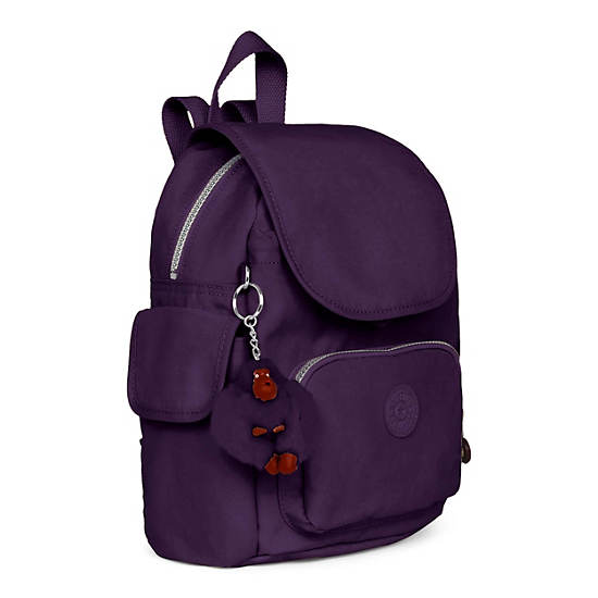 City Pack Extra Small Backpack, Deep Purple, large