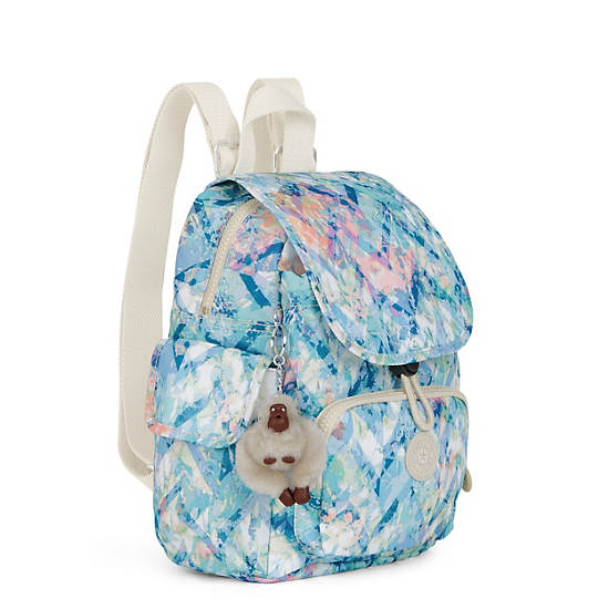 City Pack Extra Small Printed Backpack, Blue Bleu 2, large
