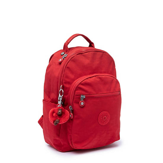 Seoul Go Small Tablet Backpack - Cherry Tonal | Kipling