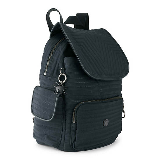 City Pack Small Backpack, Poseidon Black, large