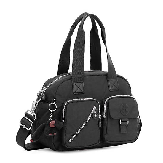 Defea Shoulder Bag, Black, large