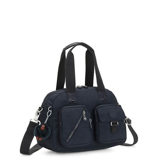 Defea Shoulder Bag, True Blue Tonal, large