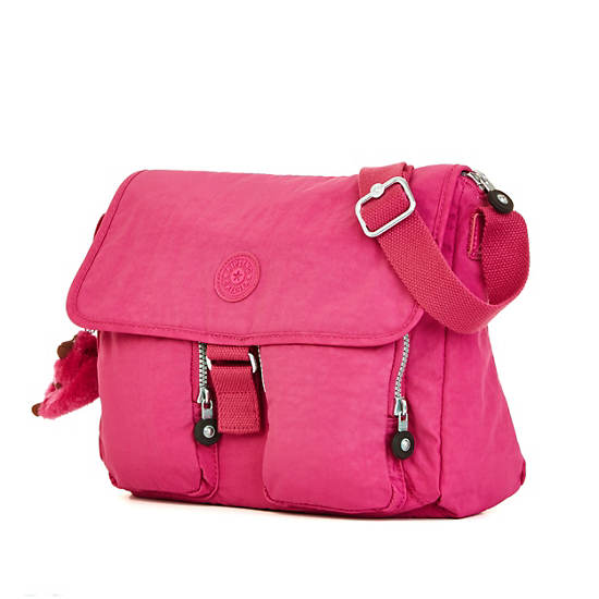 New Rita Medium Crossbody Bag, Fuchsia Night, large
