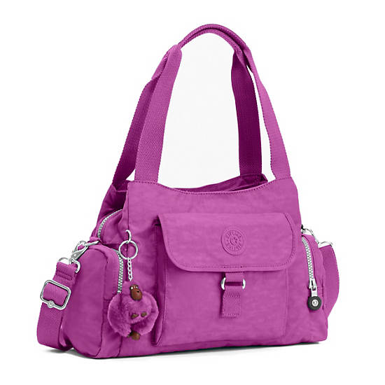 Felix Large Handbag, Lilac Dream Purple, large