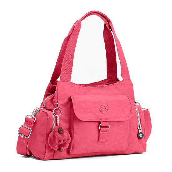Felix Large Handbag, True Pink, large